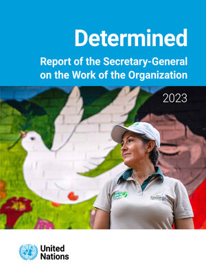 cover image of Report of the Secretary-General on the Work of the Organization 2023